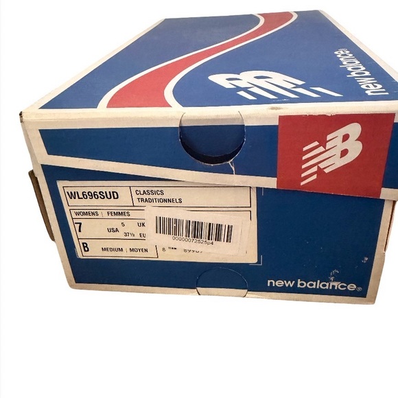 New Balance Blue and Red Shoe Box - Picture 5 of 5